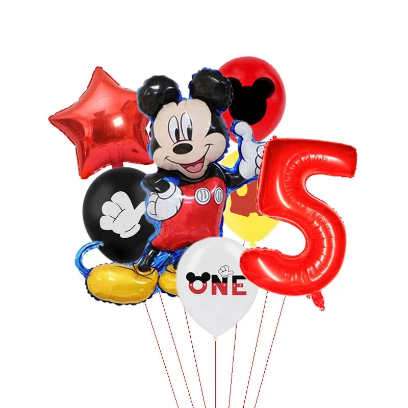 Mickey Mouse Balloon set 7 Pcs