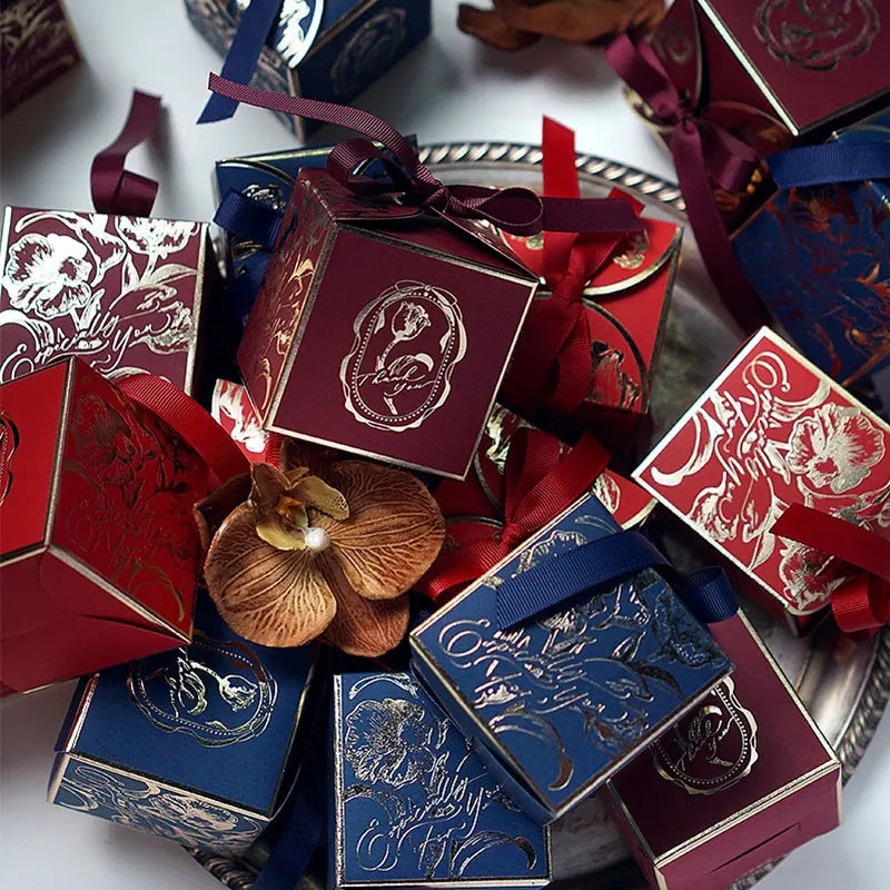 Luxury french candy box 10-400pcs/lot