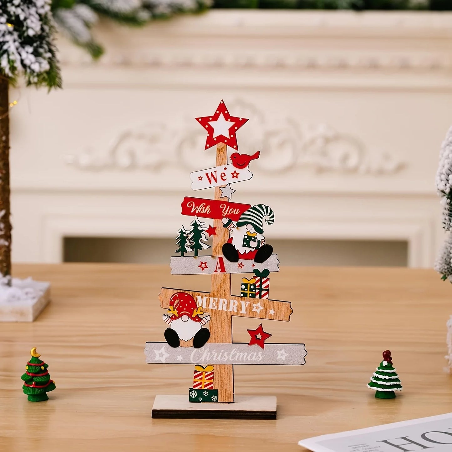Christmas Tree & Santa DIY Decor