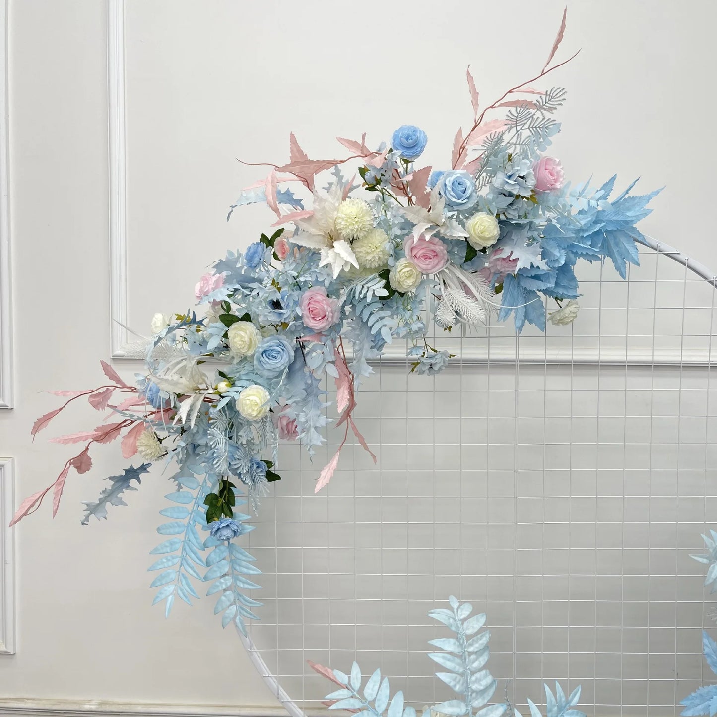 Artificial Crescent Flower Table & Arch Decoration