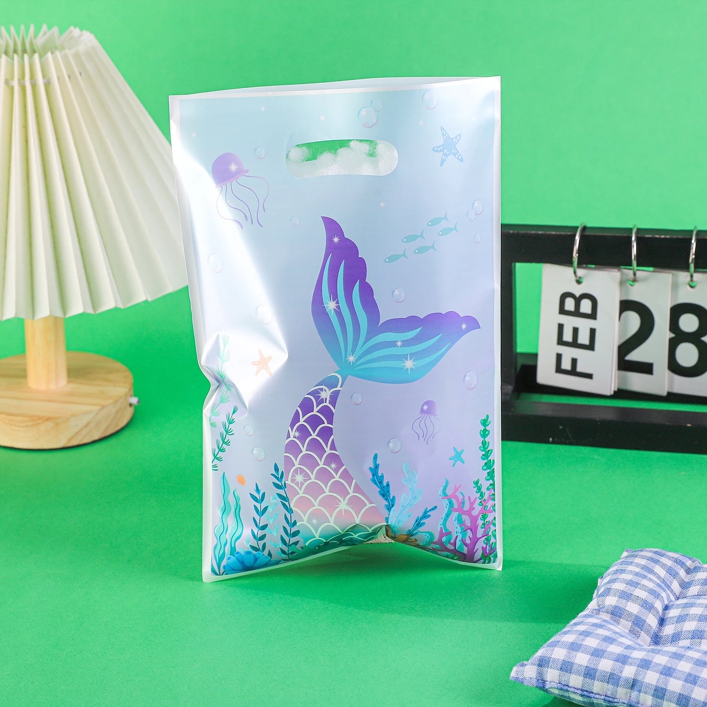 Mermaid Theme Gift Bag 10/30/50pcs