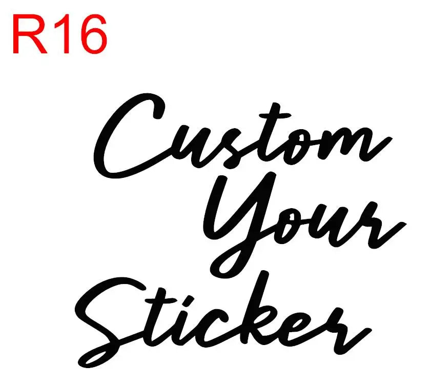 Custom Name Sticker Personaled (just sticker)1pc