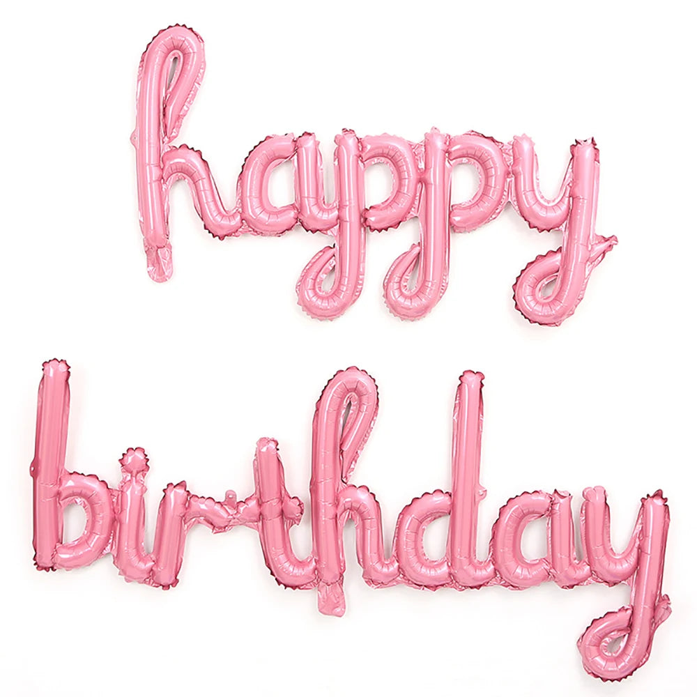 Happy Birthday set Balloons 2pcs