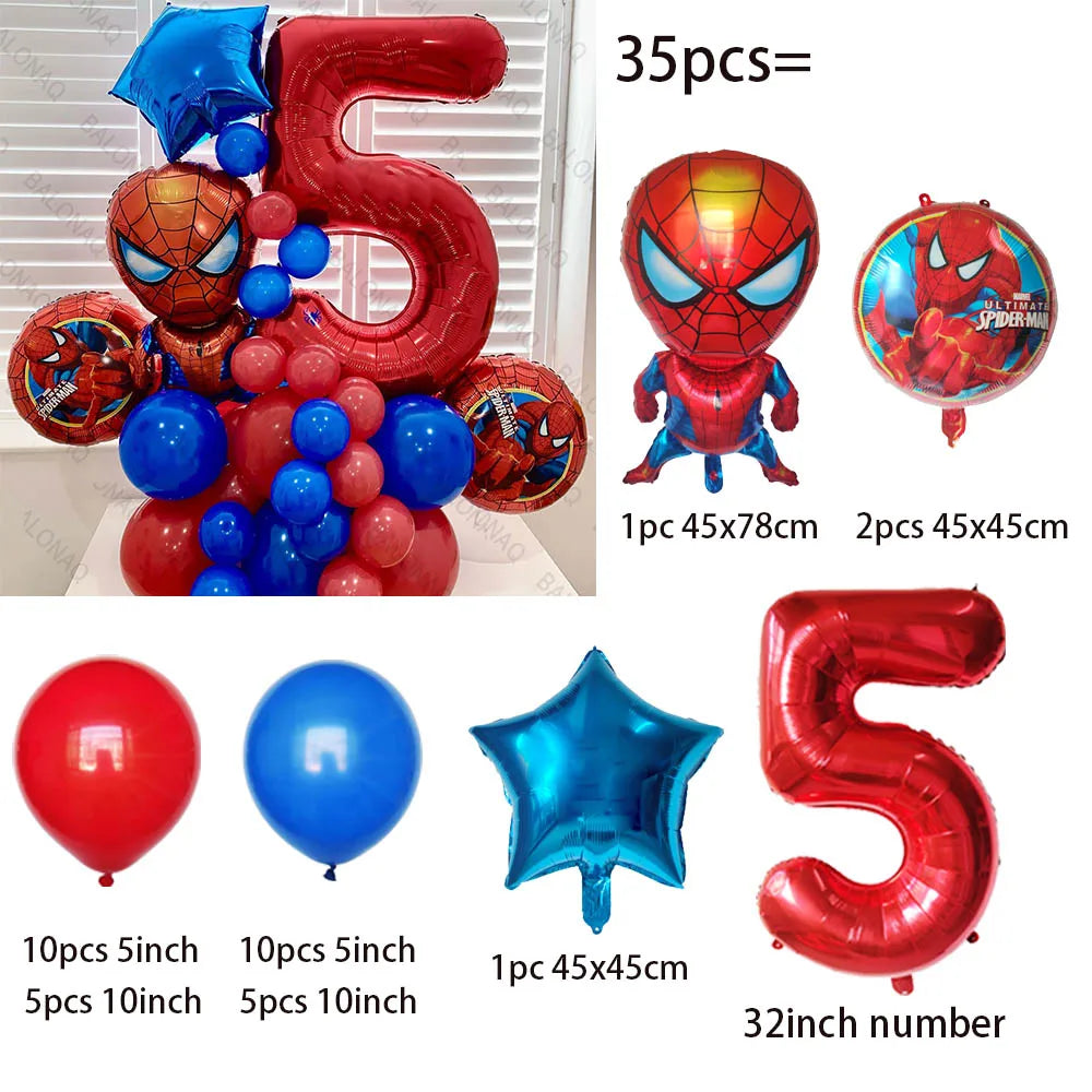 Spiderman Foil Helium