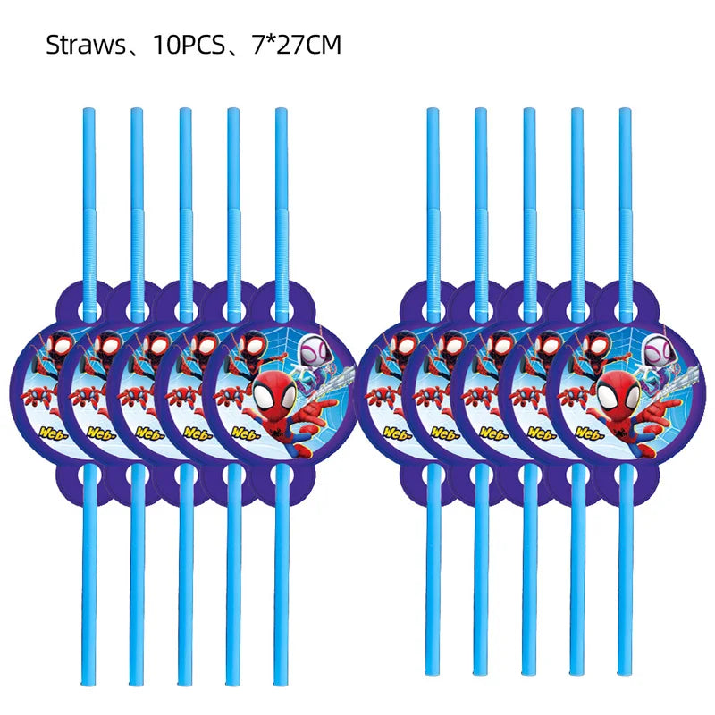 SpiderMan Theme Decoration