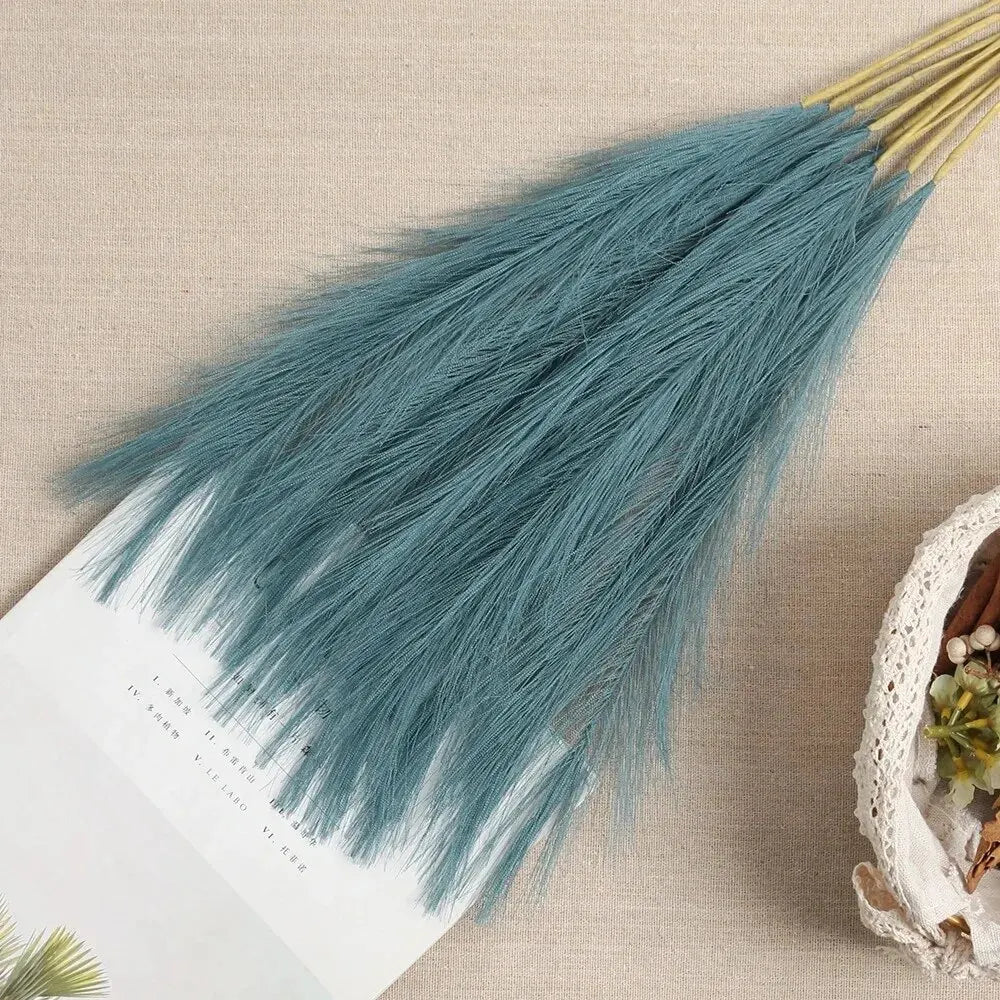 Pampas Grass Flower Bouquet 10Pcs