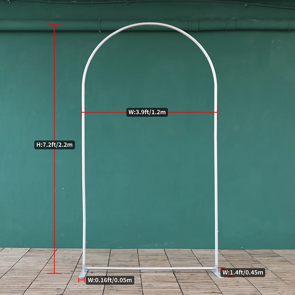 Arch Aluminum Alloy Flowers Stand 1.8/2/2.2m