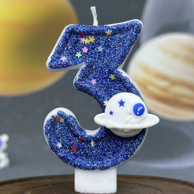 Space Astronaut candle