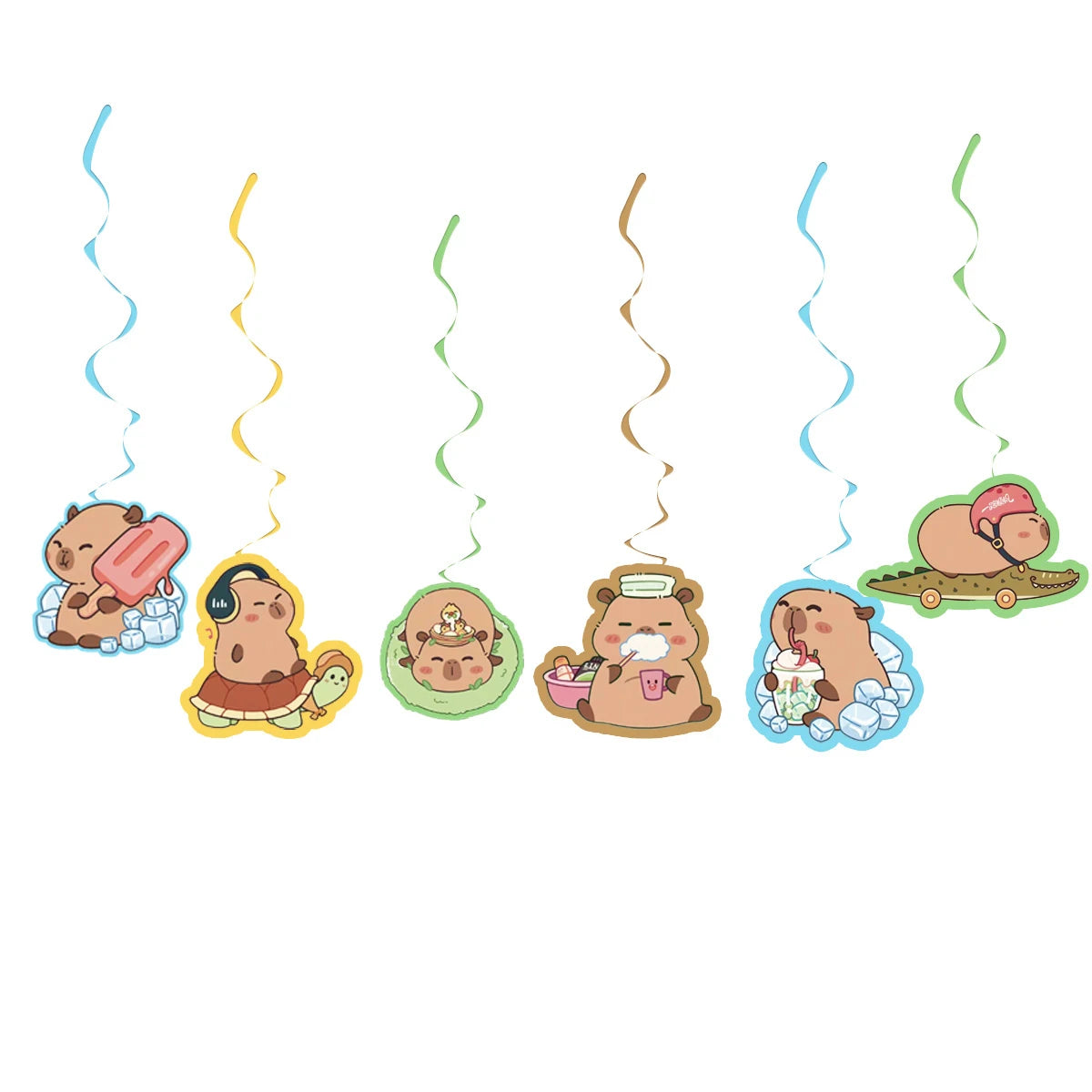 Capybara theme balloon
