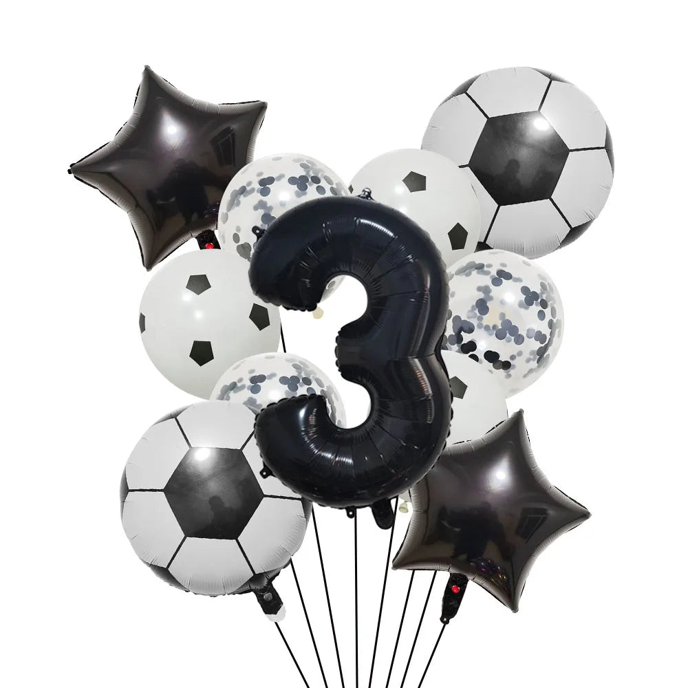 1 Set Helium Football Balloons Decorations 32Inch