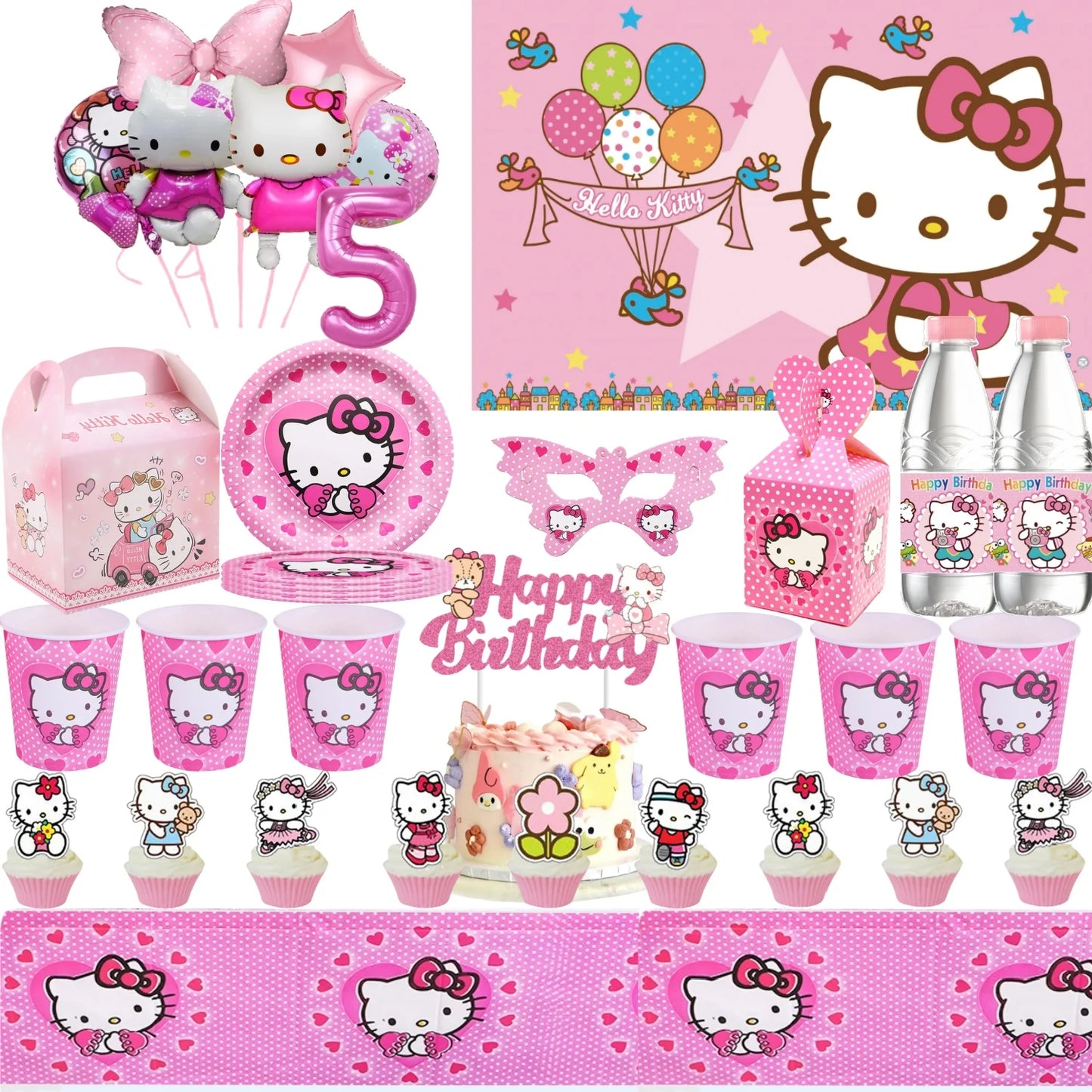 Hello Kitty decorations kit