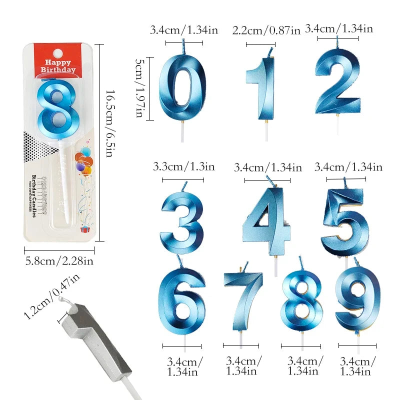 Hot sale number candles