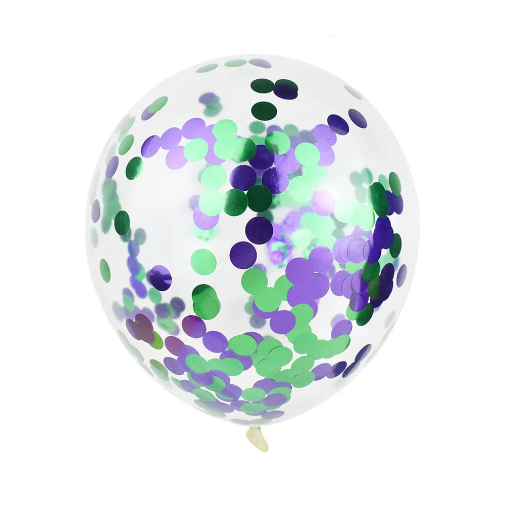Gold Confetti Balloons 5/10/15pcs
