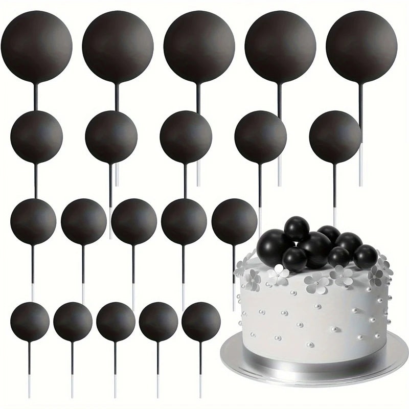 20Pcs Gold & Silver ball decoration