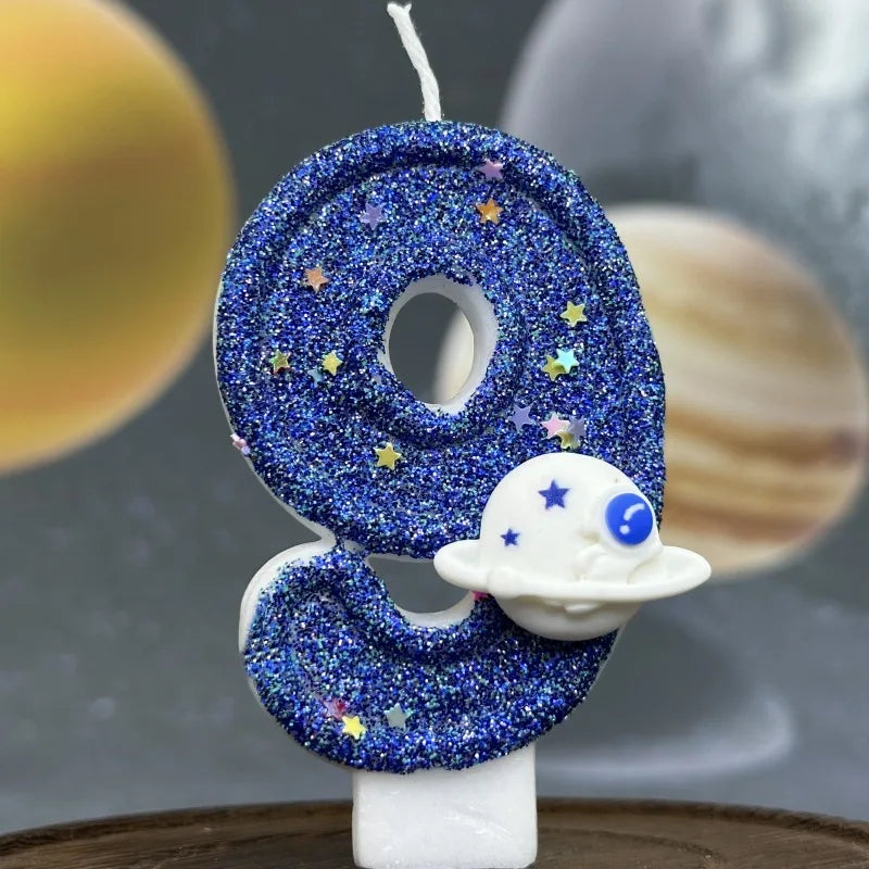 Space Astronaut candle