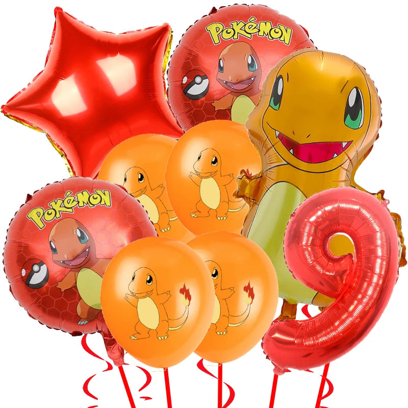Pokemon party decoration balloons