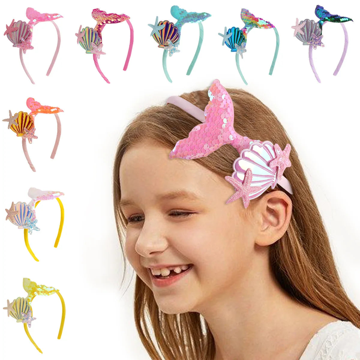 Mermaid hairbands