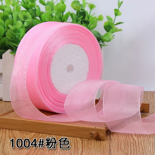 Organza ribbon 50 yards/Roll
