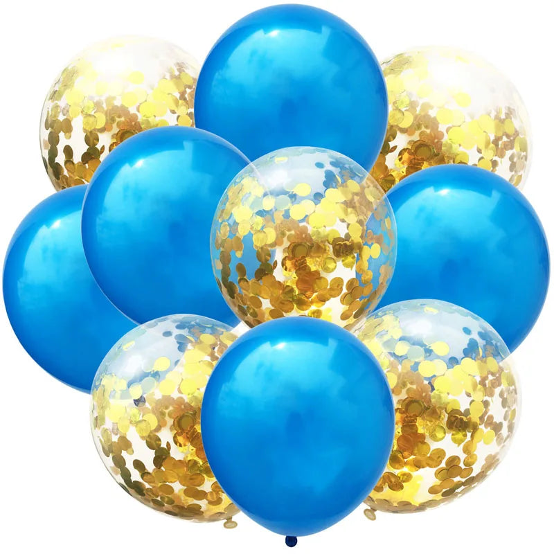 Mix Confetti Latex Balloon 12inch 10pcs