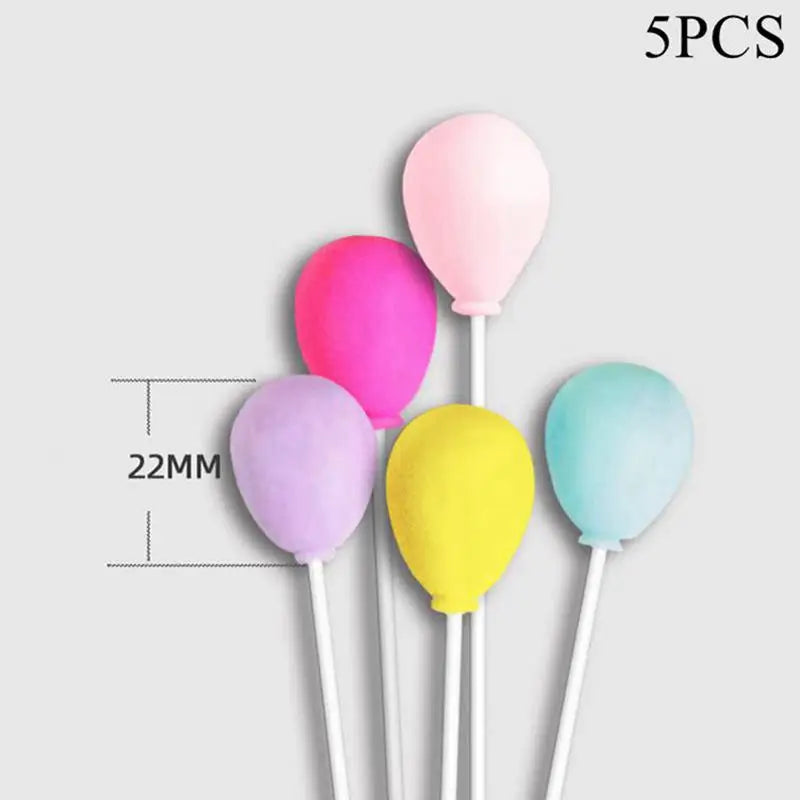 Smiling Face Cloud Rainbow Cake opper decoratings