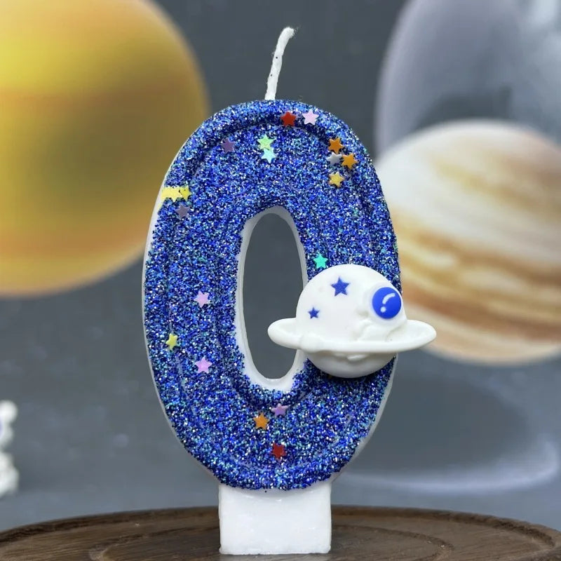 Space Astronaut candle