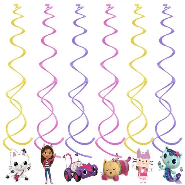 Gabby Dollhouse Party Tableware Set