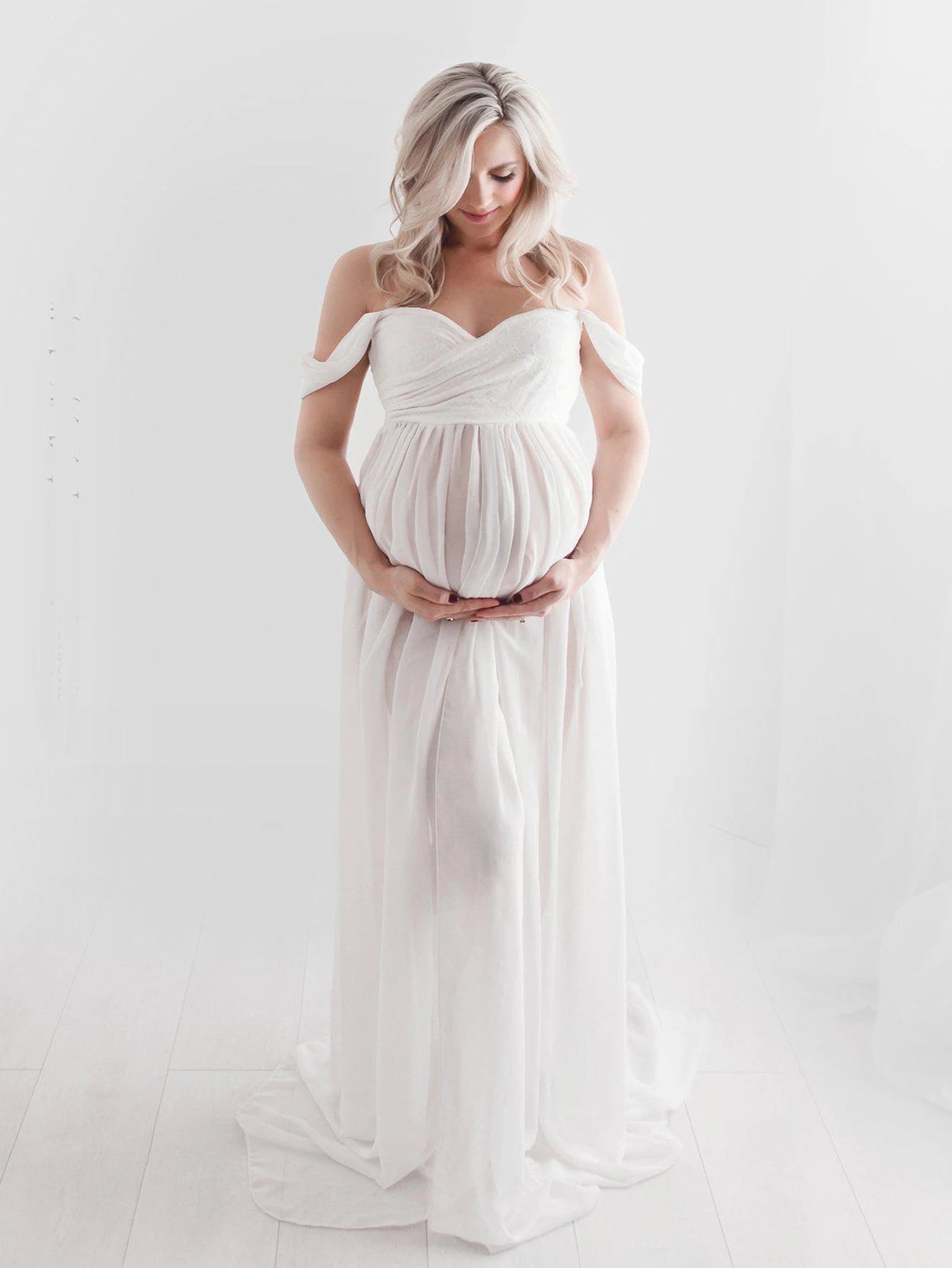 Jenny Maternity Lace Dress