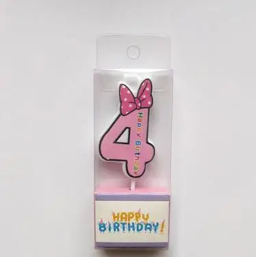 Mickey figure candles