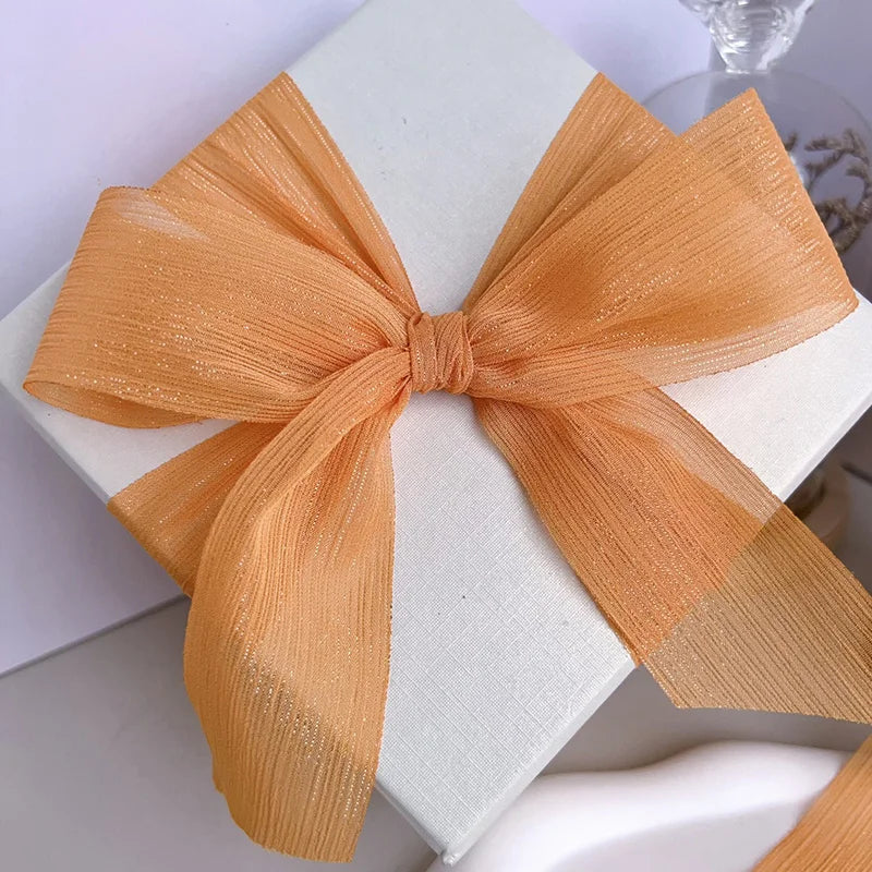 Chiffon silk ribbon