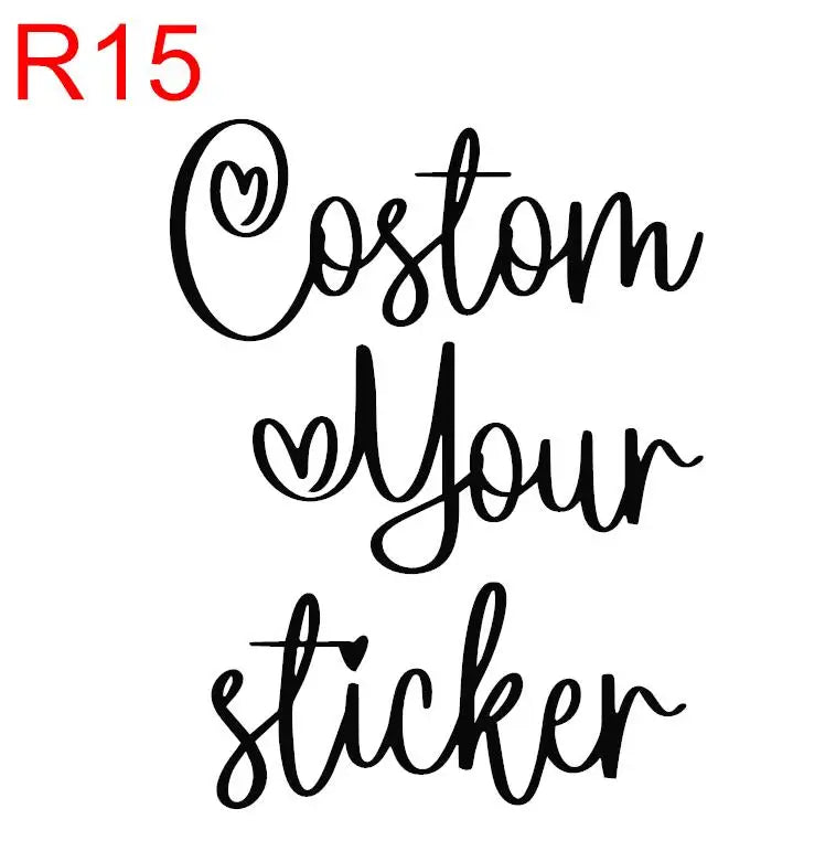 Custom Name Sticker Personaled (just sticker)1pc