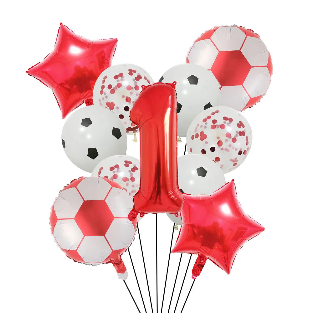 1 Set Helium Football Balloons Decorations 32Inch