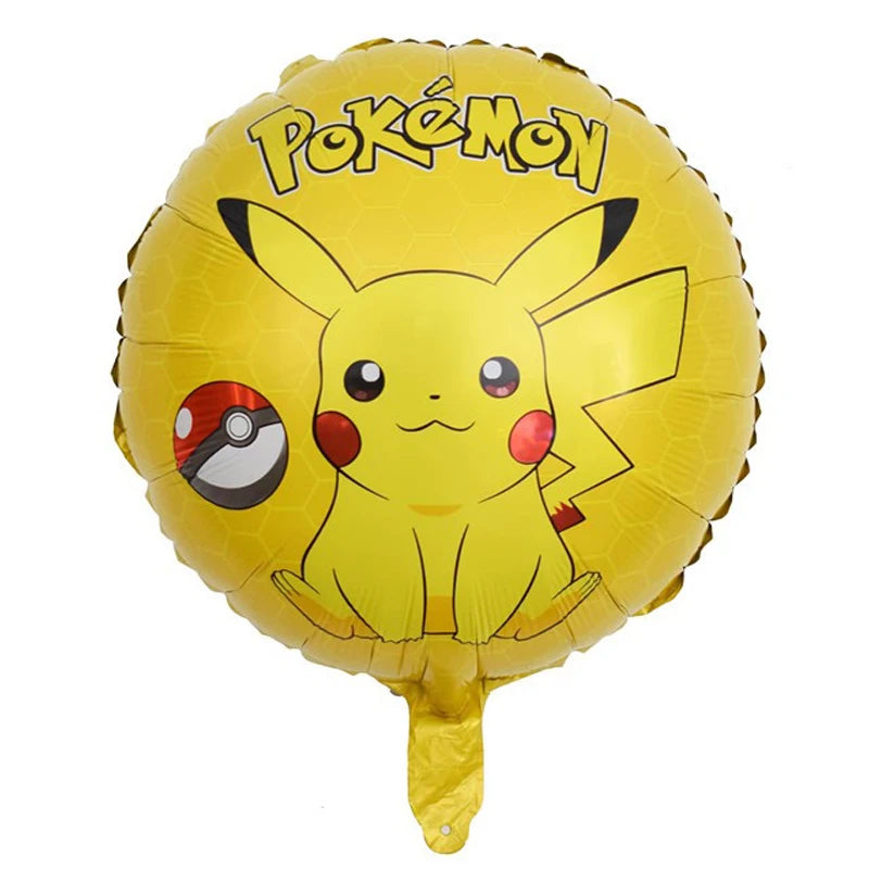 Pokemon party decoration balloons