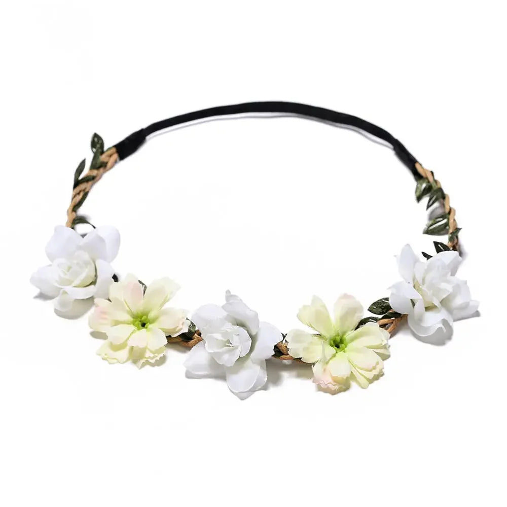 Flower crown hairband