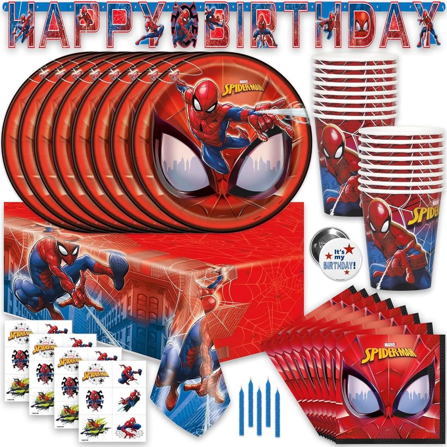 Spiderman decorations