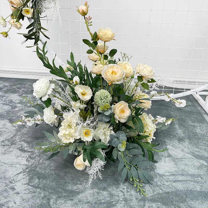 Artificial Crescent Flower Table & Arch Decoration