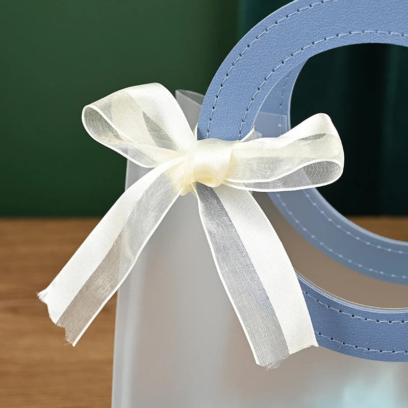10 st PVC-presentpåsar med handtag