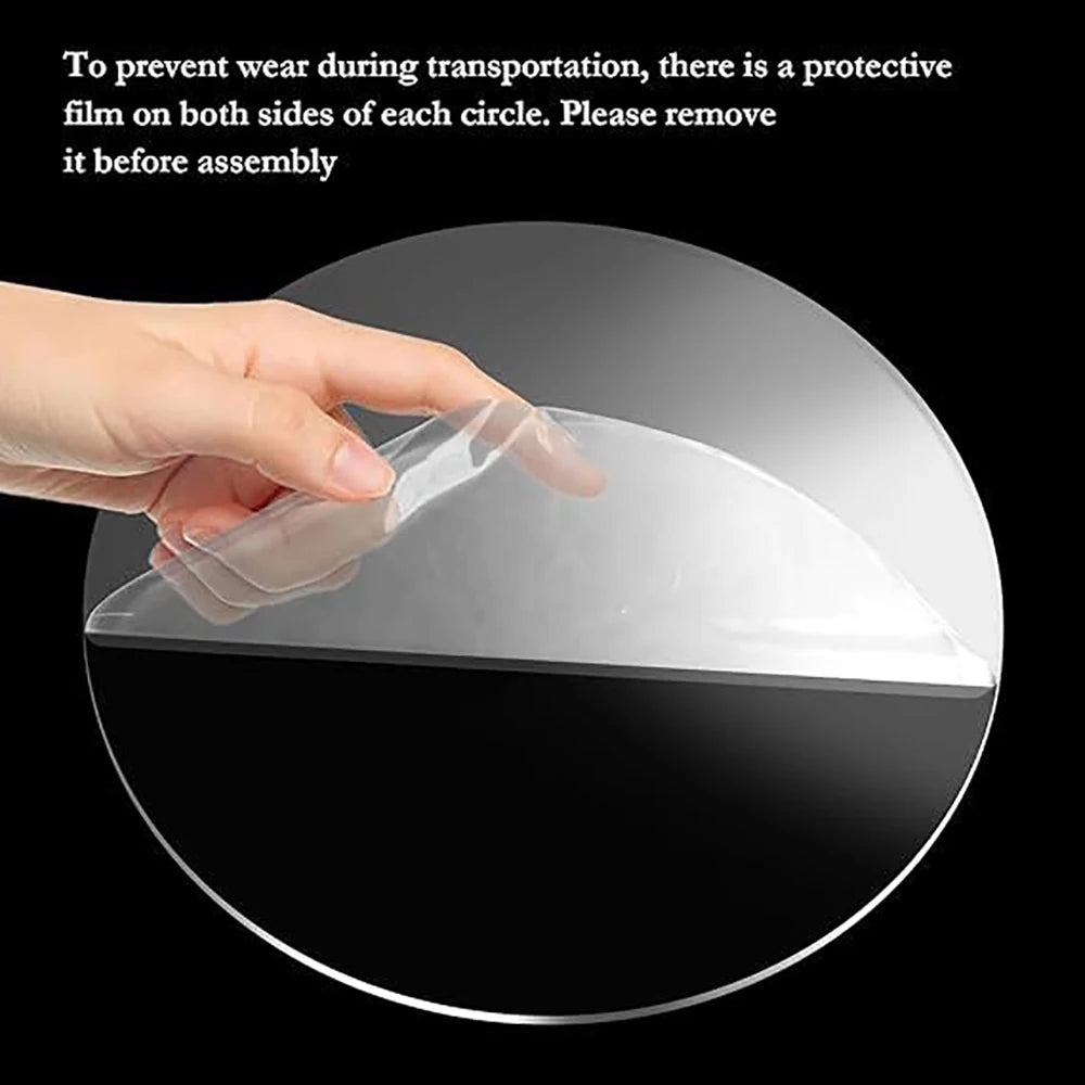 Transparent cake stand 1pc