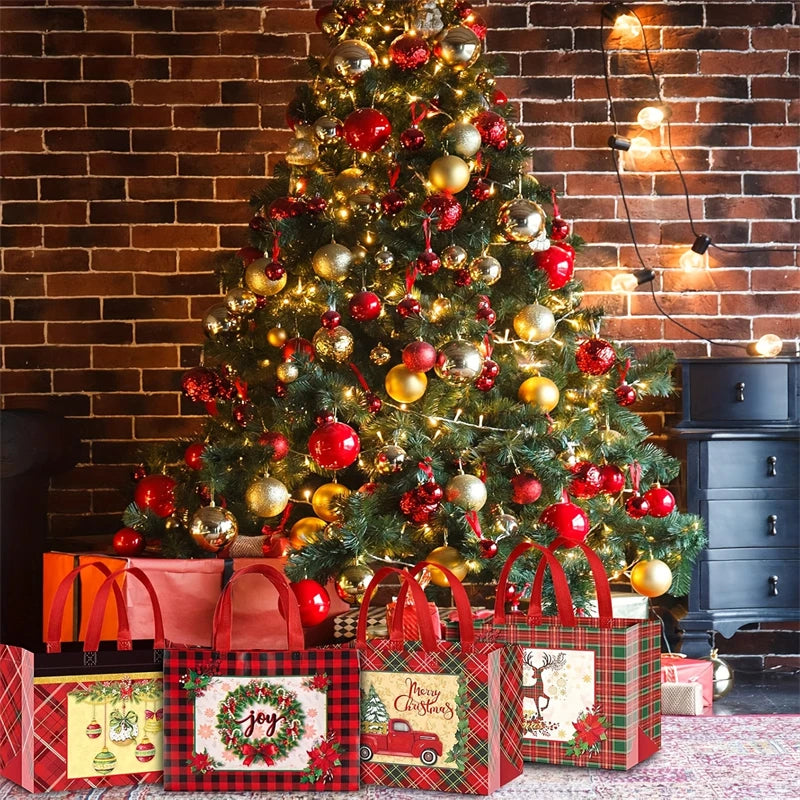 Christmas Grocery & Gift Bags