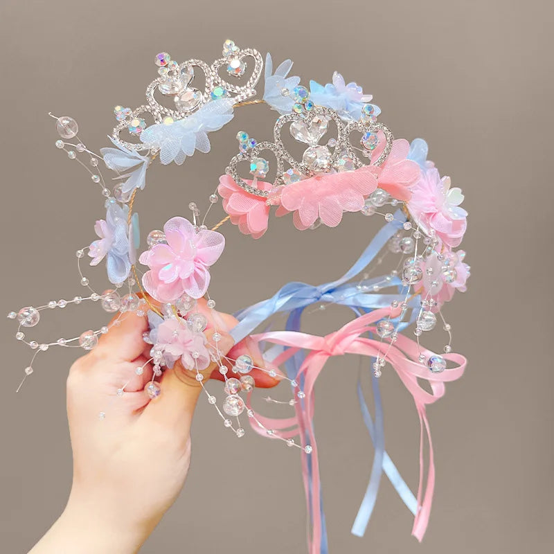 Kids Headband & Crown Princess