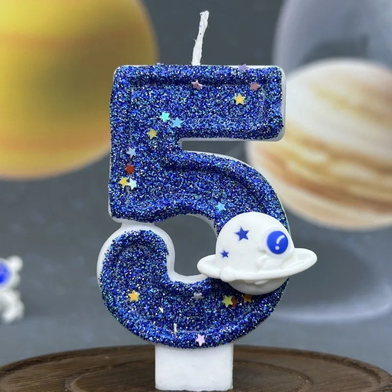 Space Astronaut candle