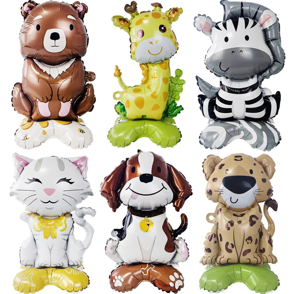 4D Standing animals balloon
