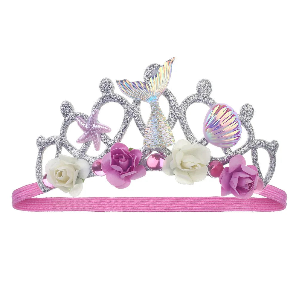 Mermaid headband & crown