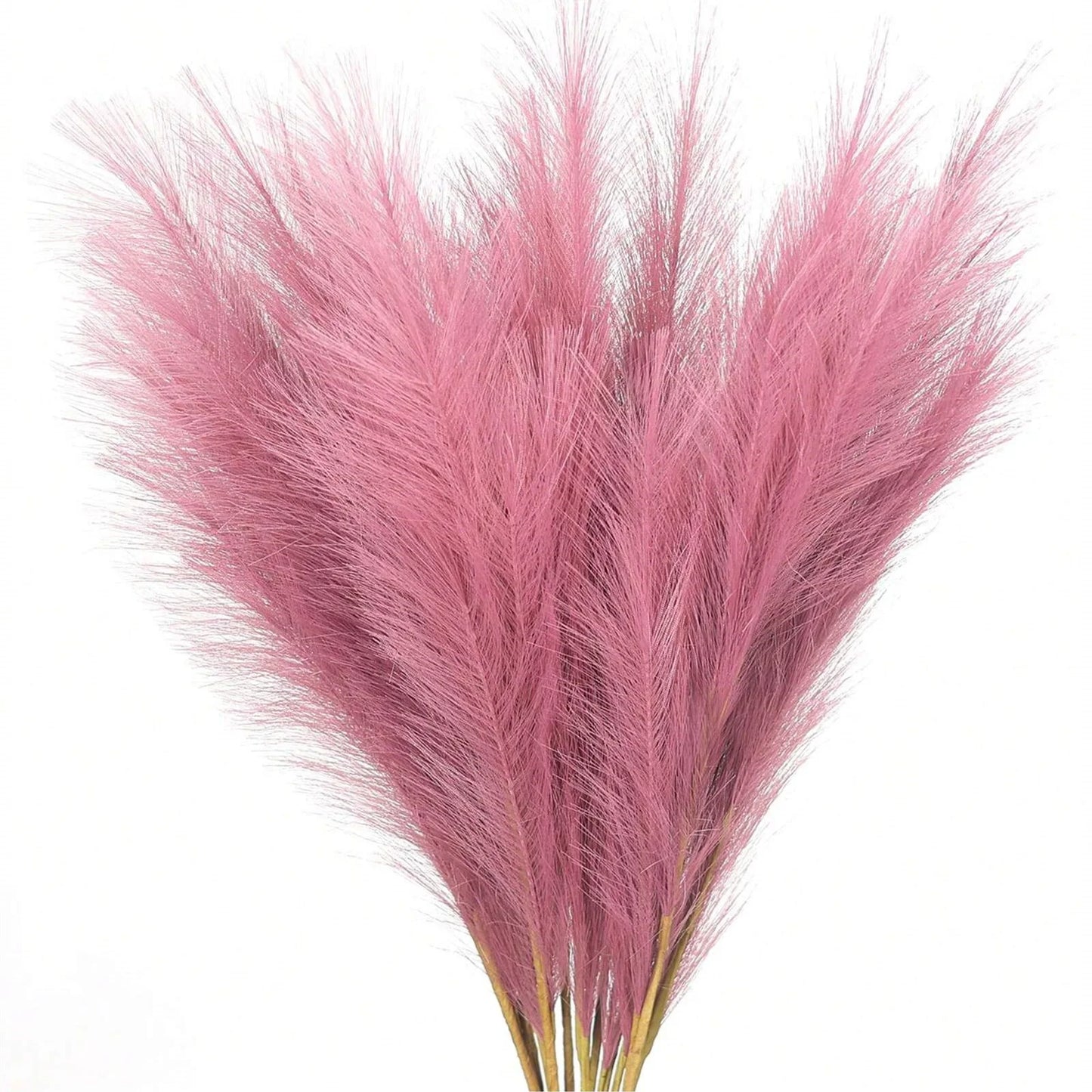 Red Artificial Pampas ,55cm/21.65in 5/10/20pcs