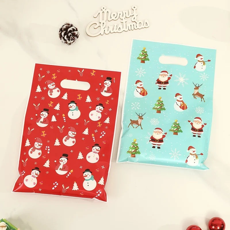 Santa & Snowman Packaging Bags