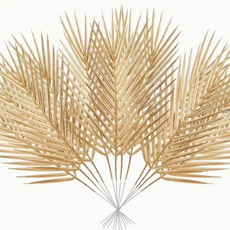 Artificial Palm Leaves Tropical 5pcs