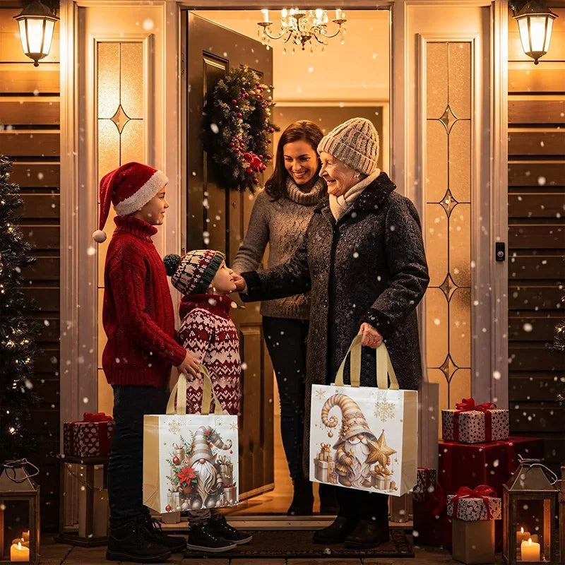 4-12pcs Xmas Gift Bags