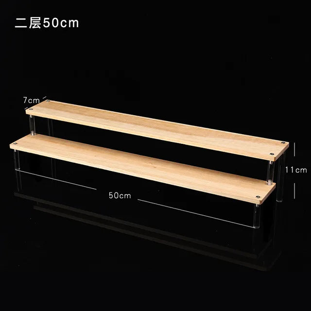 1-5 Tier Clear Acrylic Display Stand