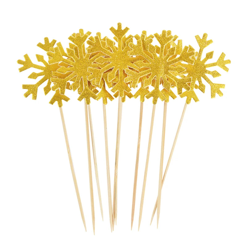 Ice Snowflake cake Topper