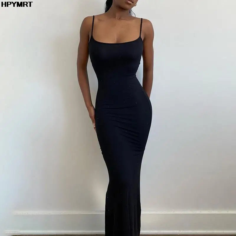 Eleana Satin Slip Maxi Dress