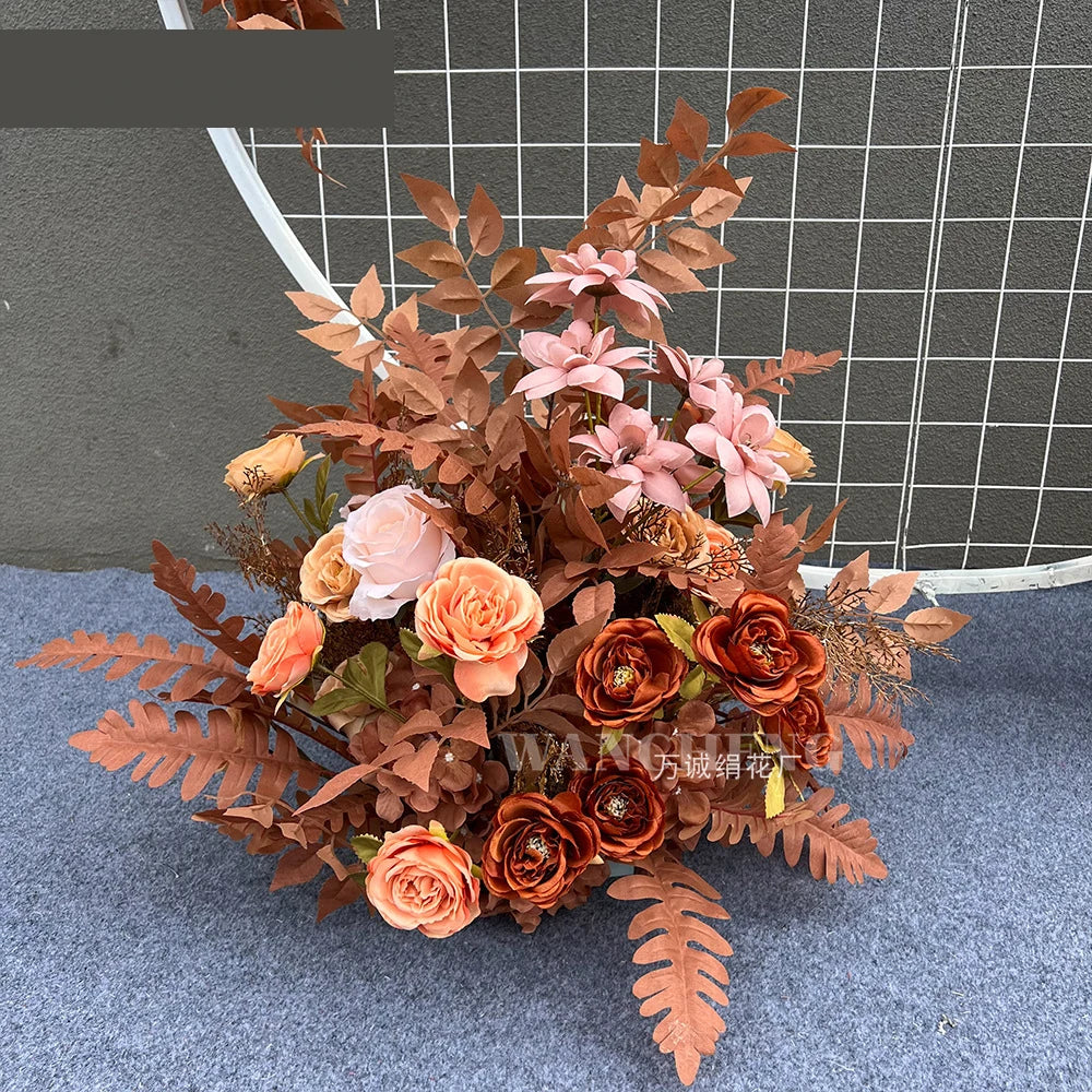 Artificial Crescent Flower Table & Arch Decoration
